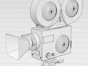 movie camera 3D Model