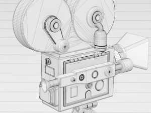movie camera 3D Model