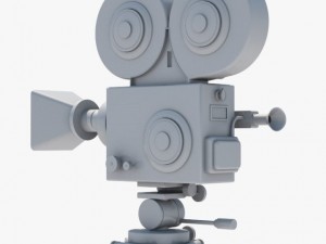 movie camera 3D Model