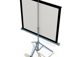 projector screen Model 3D