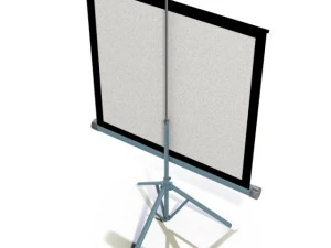projector screen 3D Model