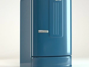 geladeira retr&ocirc; Modelo 3D