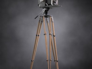 speed graphic on tripod 3Dモデル