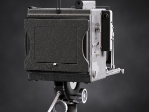 speed graphic on tripod 3Dモデル