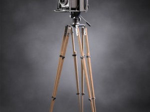 speed graphic on tripod 3Dモデル