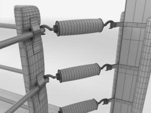 box arena Model 3D
