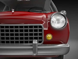 retro car 3D Model