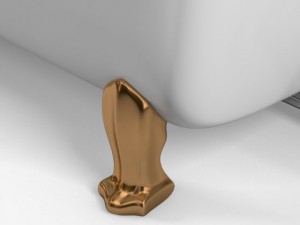 classic bathtub 3D 모델