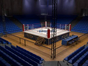 ボクシングスタジアム 3Dモデル