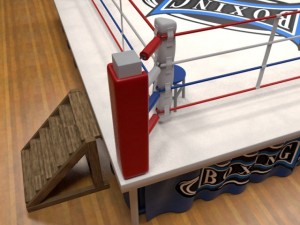 boxing stadium 3Dモデル