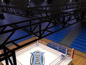 boxing stadium 3Dモデル