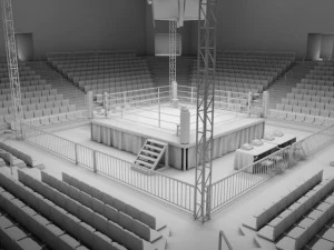 boxing stadium 3D Model