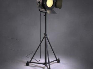vintage spotlight Modelo 3D