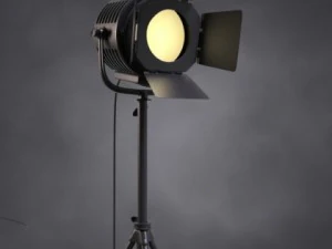 vintage spotlight 3D Model