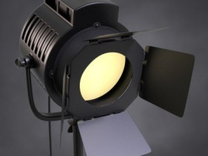 vintage spotlight 3D Model
