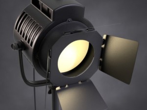 vintage spotlight 3D Model