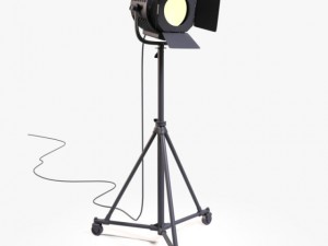 vintage spotlight 3D Model