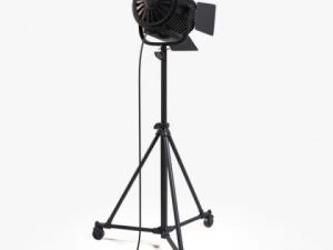 vintage spotlight 3D Model