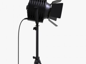 vintage spotlight 3D Model