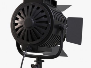 vintage spotlight 3D Model