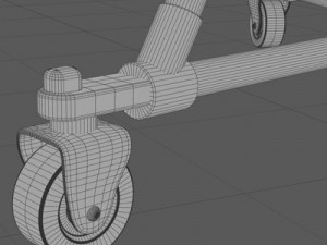 vintage spotlight 3D Model