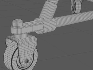 vintage spotlight 3D Model