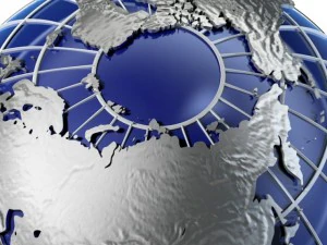 clean globe  2 versions 3D Model