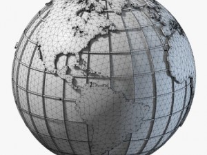clean globe  2 versions 3D 模型
