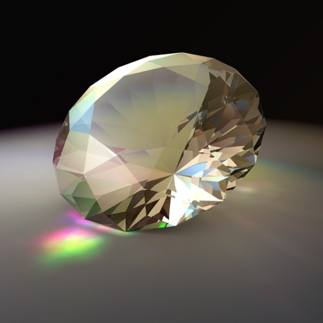 diamond Model 3D .c4d .max .obj .3ds .fbx .stl .blend 