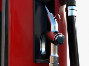 50s gas pump 3D Model