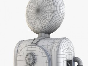 50s gas pump 3D Model