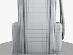 50s gas pump 3D Model