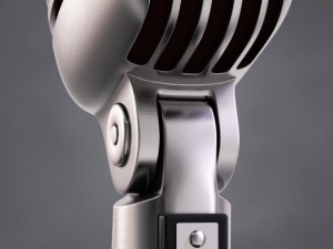 50s mic  stand 3D Model