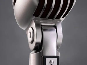50s mic  stand 3D Model