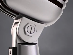 50s mic  stand 3D Model