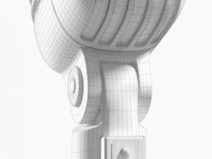 50s mic  stand 3D Model