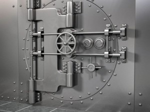 bank vault Modelo 3D