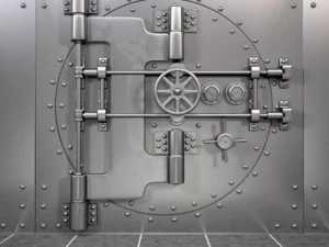 bank vault 3D Model