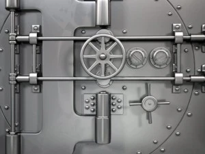 bank vault 3D Model