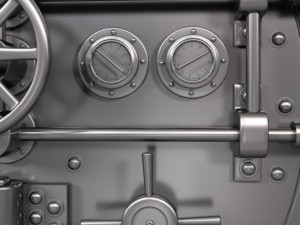 bank vault Model 3D