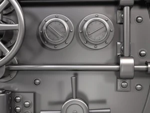 bank vault 3D Model