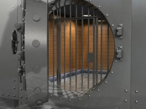 bank vault 3D Model