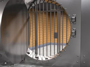 bank vault 3D Model