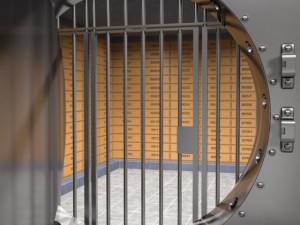bank vault Model 3D