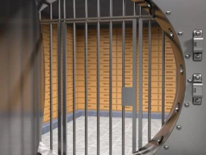 bank vault 3D Model