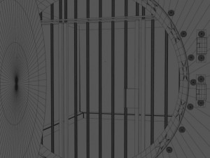 bank vault Model 3D