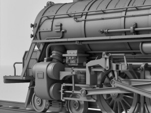berkshire steam engine 3D Model