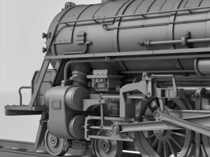 berkshire steam engine 3D Model