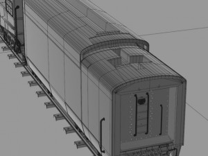 berkshire steam engine 3D Model