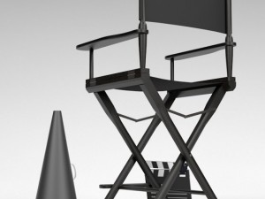 movie directors collection Model 3D